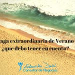 Paga extraordinaria de verano, ¿Qué debe incluir?