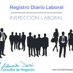 Inspección de trabajo laboral. Registro diario.