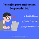 Ventajas para autónomos después del 26J
