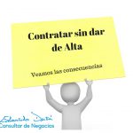 Sanciones por contratar sin dar de alta